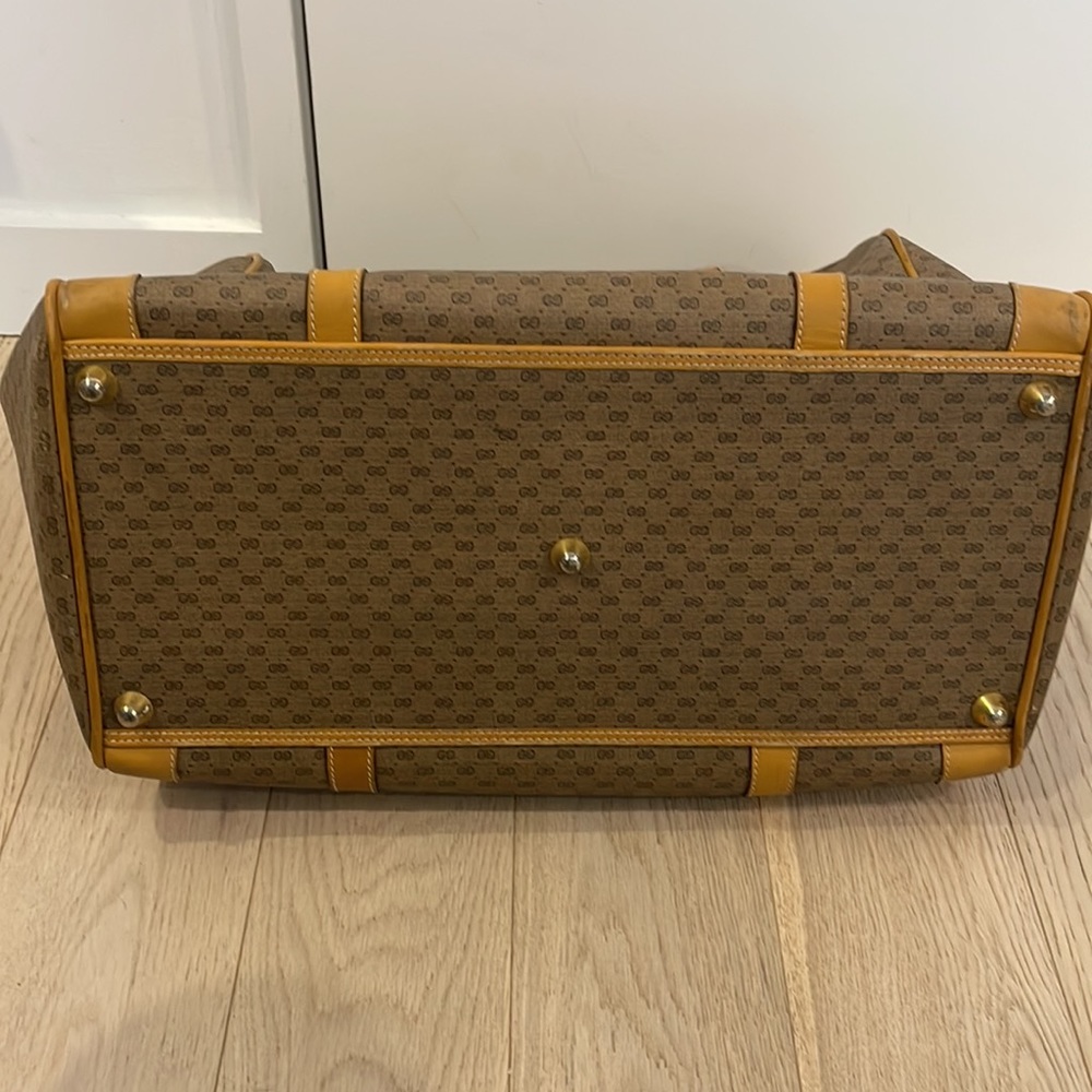 VINTAGE Gucci Travel Bag - Picture 5 of 12